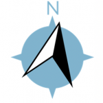 find your destiny in God. Go North. Compass pointing north