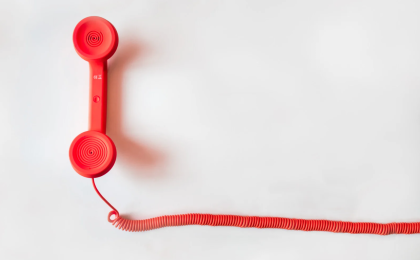 god gives out his phone number, red telephone