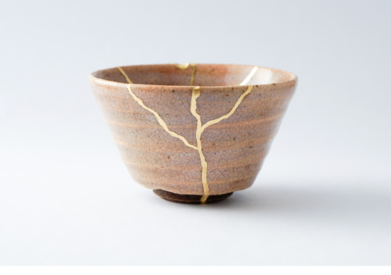kintsugi pottery, It's time to pluck your destiny out of the trash